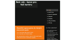 Desktop Screenshot of bestjob.cz